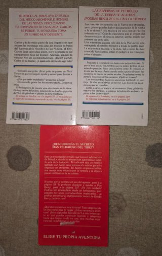 Pack elige tu propia aventura