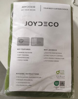 Cortinas Joydeco térmicas verde oliva140x245cm