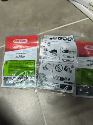 3 Cadenas Motosierra Oregon 91P050X3