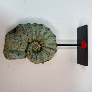 Réplica Amonite Verde