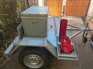 Carro porta motos transversal