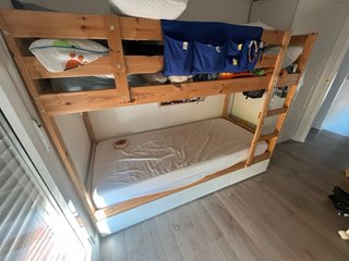 Litera IKEA MYDAL Madera