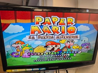 Gamecube Paper Mario La Puerta Milenaria - Disco