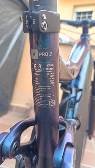 Bicicleta Eléctrica Giant trance e+ pro 2