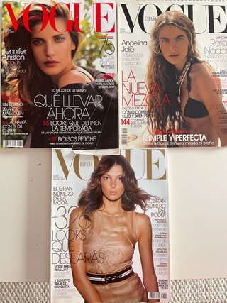 Revistas VOGUE 2005 perfecto estado.