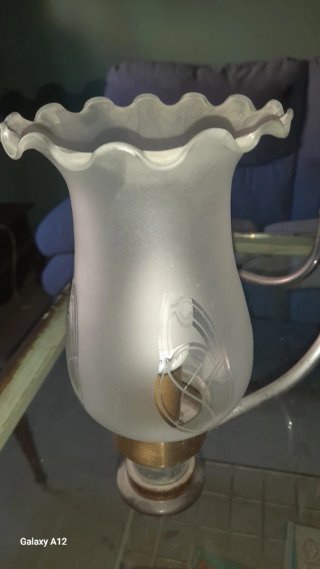 Lámpara de techo colgante dorada