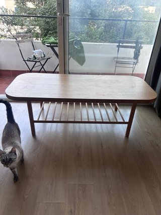 Mesa de centro madera moderna, perfecta