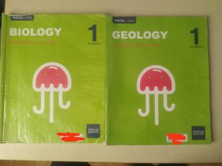 Libros Biología y Geología, editorial Oxford 1°ESO