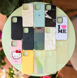 iPhone 16 Pro Max Dorado/Rosa