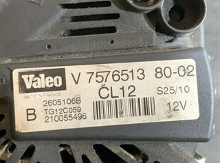 Peugeot 58859 757651380 alternador 308 1.6 confort