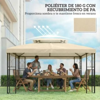 Repuesto Pérgola 4x3 Beige Poliéster