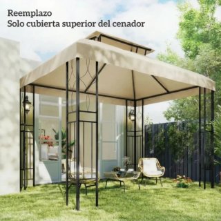 Repuesto Pérgola 4x3 Beige Poliéster
