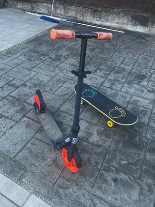 Patinete Oxelo y Skate