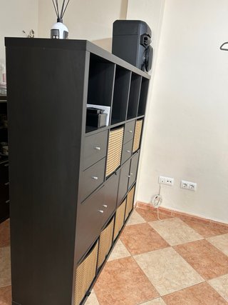 Estantería Negro-marrón
