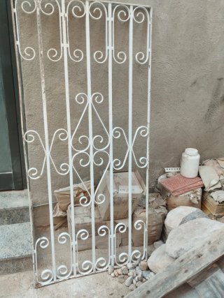 Reja de hierro forjado artesanal