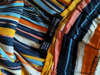 Pantalones Palazzo rayas.