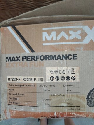 Lijadora orbital Max Performance