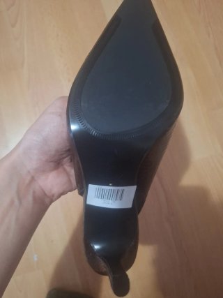 Zapatos Zara destalonados piel serpiente