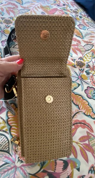 Bolso bandolera porta móvil