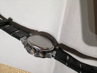 Reloj Bvlgari Automático Plata y Negro