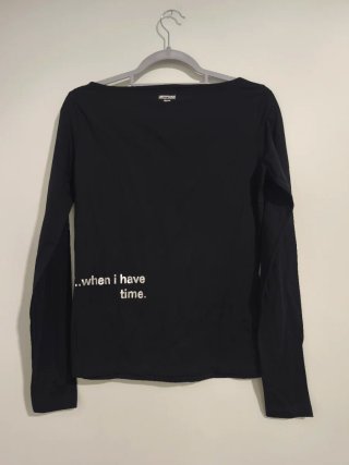 Maglia Moschino nera