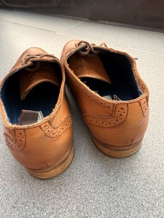 Zapatos de piel Massimo Dutti