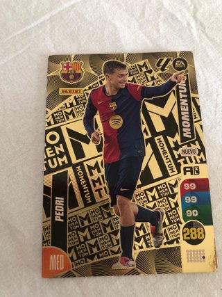 Carta Panini Adrenalyn XL Pedri Momentum
