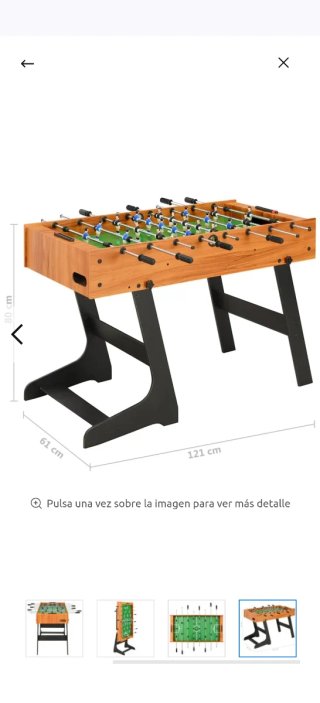 Futbolín casi sin uso