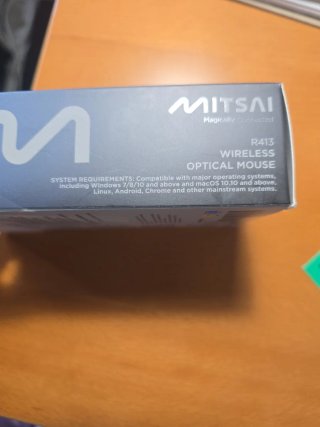 Rato sem fios Mitsai R413 Cinza