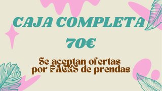 Lote ropa 40 prendas verano mujer T- XS de marcas