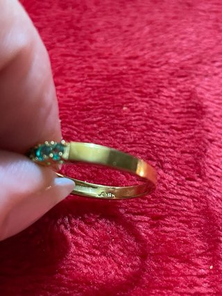 Anillos de oro 18 kt.