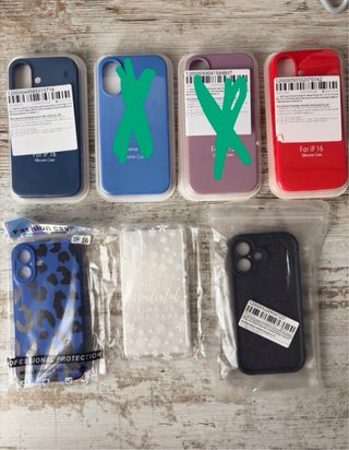 Funda compatible  iPhone 16 Copos Nieve