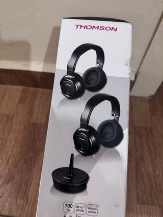 Auriculares Inalámbricos Thomson WHP3203D Negros