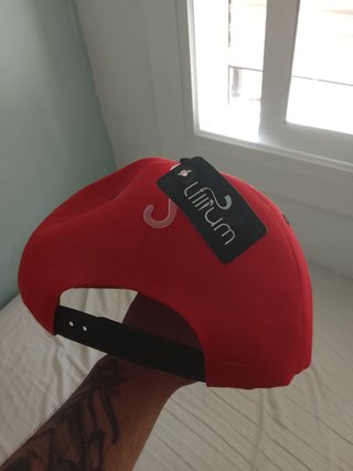 Gorra NY Roja y Negra