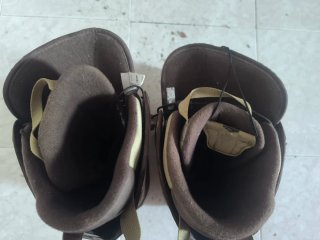 Botas de Snowboard Wed'ze Beige/Marrón