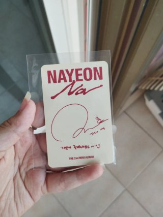 Photocard Nayeon NA Album