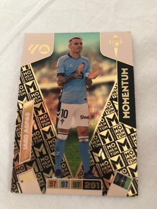 Carta Panini Iago Aspas Momentum 40