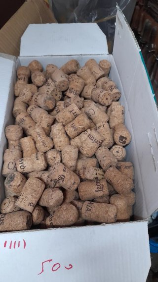 500 Tapones Corcho Cava Aprox 5kg