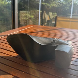 Botines negros tacón