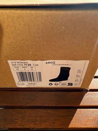 Botines negros tacón