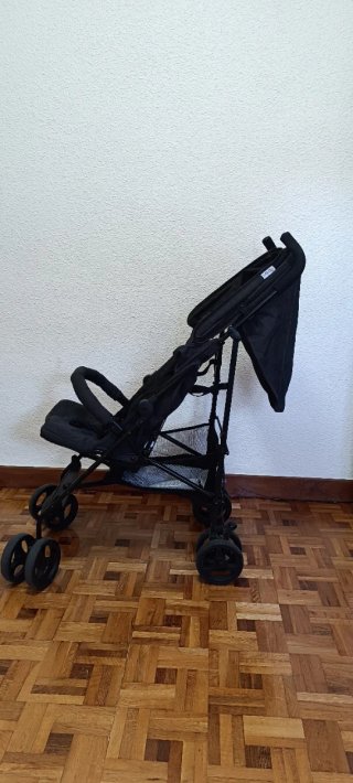 Silla de paseo negra