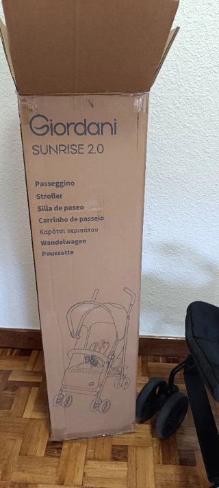 Silla de paseo negra