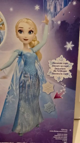 Lote Frozen: Muñeca Elsa + Set Maquillaje + regalo
