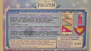 Lote Frozen: Muñeca Elsa + Set Maquillaje + regalo