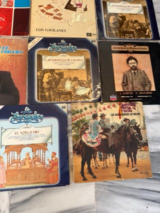 Lote Vinilos Flamenco, Latino, Musical