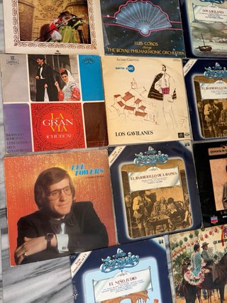 Lote Vinilos Flamenco, Latino, Musical