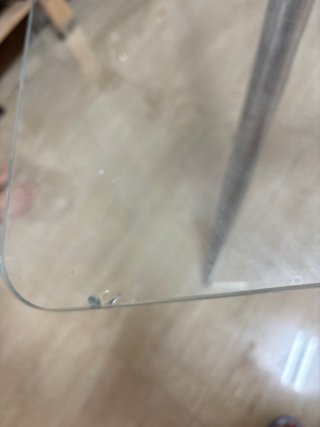 Mesa de cristal diseño moderno