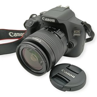 CAMARA DIGITAL 2000D + OBJETIVO 18-55MM + FUNDA + CARGADOR + TARJETA SD