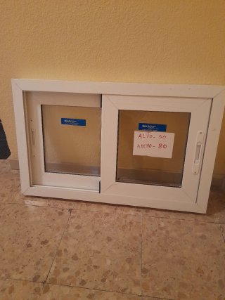 Ventana corredera aluminio 50x80