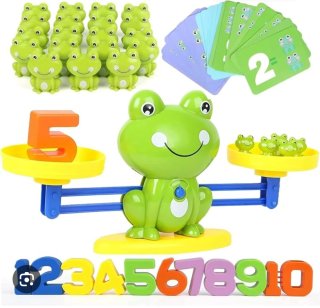 Juguete Balanza Matemáticas Rana GILOBABY